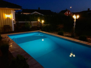 Villa with pool, massage chair and sauna